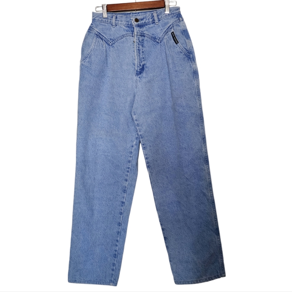 Vintage 90s light wash rockies denim jeans
